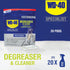 WD-40 Specialist Degreaser and Cleaner EZ-PODS, Customizable Industrial-Strength Concentrate, Multi-Surface Cleaning Solution, 1-Pack of 20 PODS...