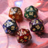 35Pcs DND Dice Set with 5 Colorful Animal Patterned Dice Pouches, Polyhedral Dice Sets for Dungeons and Dragons D&D TTRPG MTG Table Role Playing G...