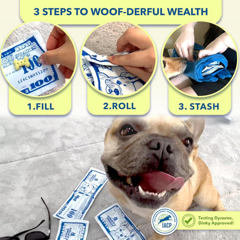 Race&Herd Snuffle Snout Dog Piggy Bank, Dog Toys to Keep Them Busy, Dog Puzzles for Smart Dogs, Dog Enrichment Toys, Money Dog Puzzle Toy, Enrichm...