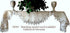 Galleria di Giovanni X- Large 33 Inch Table Topper Dresser Scarf Neutral Earth Tones European Lace...