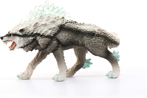 Schleich Eldrador Monster Creatures Mythical Snow Wolf Action Figure - Magical Ice Monster Snow Wolf Animal Figurine, Ferocious Enchanting Realist...