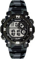 Armitron Sport Men's Quartz Sport Watch with Plastic Strap, Black, 22 (Model: 40/8284CBK)...