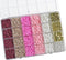 MELIUS Clay Beads Friendship Bracelet Making Kit, Polymer Beads and Spacer Beads with Pearl Beads in 24 Grid Box for Jewelry Making, DIY Bracelets...