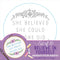 Believe In Yourself Embroidery Pattern Transfers (set of 10 hoop designs!)...