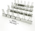 Nctinystore Binder Clips Little a bit Smaller Than Medium Clips Metal Clamp 1-in / 25-mm (Silver, 24-Count)...