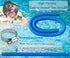 Pool Hoses Pool Pump Replacement Hose, 1.25 x 59 inch Above Ground Pool Hoses Tubes Compatible with Intex Filter Pump 607, 603, 637, 2 Pack Hose 4...