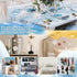 WFPLUS 200+pcs Sea Shells Mixed Ocean Beach Seashells, Various Sizes Natural Seashells Starfish for Fish Tank, Home Decorations, Beach Theme Party...