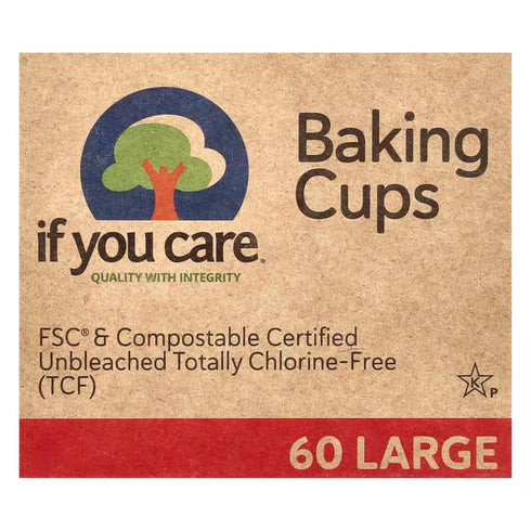If You Care Unbleached Large Baking Cups, 60 ct, 3 pk...