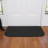 Ritz Solid Accent Rug: 18" x 30" Stain Resistant Kitchen or Living Room Floor Mat, Latex Backing, Machine Washable, Black...