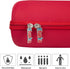 Khanka Hard Travel Case Replacement for JBL Charge 4 / JBL Charge 5 Portable Waterproof Bluetooth Speaker(Red)...
