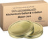 Kitchentoolz 110-400 Mason Jar Lids 2-Pack – ONLY Fits Kitchentoolz 1 Gallon & Half Gallon Wide Mouth Jars – Not for Standard Mason Jars...