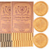 Eucalyptus Wax Seal Stamp, HOSEALING 40 Pcs Bronze Gold Sealing Wax Sticks with Glue Gun, Eucalyptus Wax Seal Stamp, Wax Seal Pen, Gold Sealing Wa...