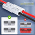 4PCS 50Amp Battery Quick Connect/Disconnect Connector,6 to 12 Gauge Battery Cable Connector, Wire Harness Plug Kit 12 to 36V for Car Winch Trailer...