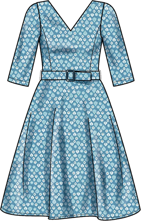 Simplicity Misses' Jacket and Dress Sewing Pattern Kit, Code S9474, Sizes 26W-28W-30W-32W, Multicolor...