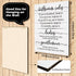 Signs for Bathroom Restroom Wall Art Decor Funny Toilet Signs for Bathroom Door Rules Farmhouse Rustic Wood Hanging Decor for Laundry Room Home, 1...