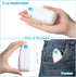 3 Pack Portable Pocket Fans Handheld Mini Fan Portable Foldable Fan Personal Travel Fan Hand Fan Summer USB Rechargeable Desk Fans for Home Women ...