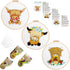 Louise Maelys 3 Sets Highland Cow Embroidery Kits for Beginners,Adults Starter Animal Pattern Cross Stitch Kit DIY Needlepoint Kits...
