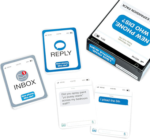 WHAT DO YOU MEME? New Phone, Who Dis? Expansion Pack - Designed to be Added to New Phone, Who Dis? Core Game...