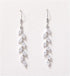 SWEETV Marquise Wedding Dangle Earrings for Brides Bridesmaid, Crystal Long Bridal Earrings for Women Prom...