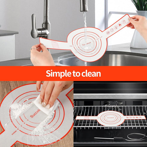 2 PCS Silicone Bread Sling for Dutch Oven, Premium Platinum Silicone with Long Handles Baking Liner, Easy to Transfer Sourdough Bread, Reusable Ba...