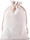 Sansam Muslin Drawstring Gift Bags, 8x12'' Reusable Thicken Natural Cotton Sachet Bags, Overlocking Edges Spice Bags for Jewellery and Crafts, Che...