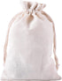 Sansam Muslin Drawstring Gift Bags, 8x12'' Reusable Thicken Natural Cotton Sachet Bags, Overlocking Edges Spice Bags for Jewellery and Crafts, Che...