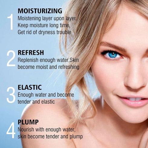 Rose Water Toner Spray for Face, Organic Rose Water Spray, Rose Deep Hydration Facial Toner, Refreshing, Close Pores and Soothe Skin, Anti Aging R...