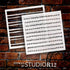 Brushstroke Stripe Pattern Stencil by StudioR12 - Select Size - USA MADE - DIY Boho Decor | Painting on Walls, Floors, Tiles, & Wood Signs | STCL6...