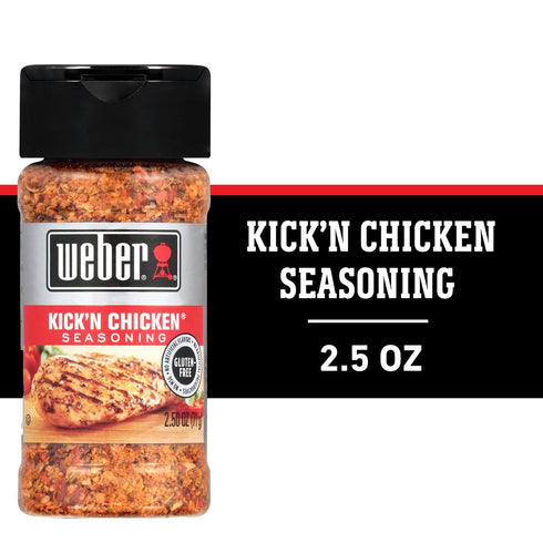 Weber Kick'n Chicken Seasoning, 2.5 oz...
