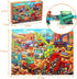 Puzzles for Kids Ages 4-6 6-8 8-10 Year Old 100 Piece Jigsaw Puzzles for Kids Construction Engineering Vehicle Puzzles Educational Toys Gift for C...
