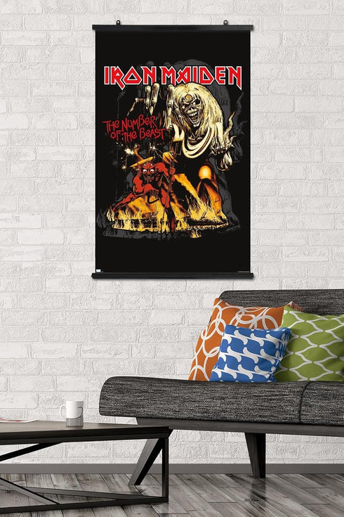 Trends International Iron Maiden - The Number Of The Beast Wall Poster...