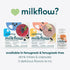 UpSpring Milkflow Electrolyte Breastfeeding Supplement Drink Mix with Fenugreek | Berry Flavor | Lactation Supplement to Support Breast Milk Suppl...