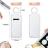 Hicarer Sublimation Lipstick Holder Keychain Bulk Blank Lipstick Neoprene Clip-on Sleeve Travel Key Ring Holder...