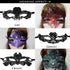 12 Pcs Constellations Lace Masks Women's Sexy Eye-mask for Ball Party Venetian Masquerade Costume - Black...
