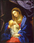 Posterizer 1 pcs-Madonna and Child 1628-1630 painting poster-Religious Posters-Gifts for Christians -Decor for Church, Sunday School Classroom- un...