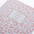 Graphique Vegan Leather Spiral Journal, Cheetah – 6” x 8", 192 Lined Pages, Embellished in Gold Foil on the Cover – Perfect for Taking Notes, List...