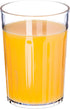 Carlisle FoodService Products Bistro Tumbler Plastic Tumbler for Restaurants, Catering, Kitchens, Plastic, 10.2 Ounces, Clear...