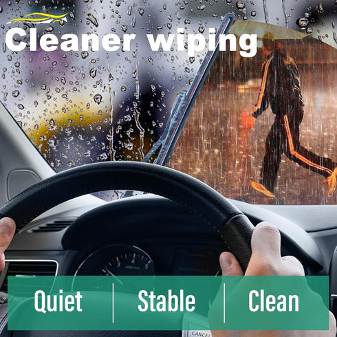 Windshield Wiper Blades,Car Wipers Blade 22X18 Inch with Premium Rubber and Stable Base Design,OEM Quality Wiper Clear Quiet and Durable Auto Repl...