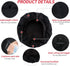 ABAMERICA Bouffant Caps with Button and Sweatband, Adjustable Scrub Caps for Women Men, One Size Multi Color...