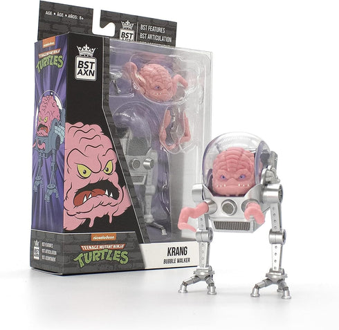 Loyal Subjects - BST AXN - TMNT - Wave 3 Krang with Walker 5" Action Figure (Net)- Multicolor...