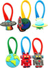 Zipper Pulls Great for Kids Party Favors Small Present Set of 6 Pcs Space Universe Theme...
