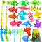 TOY Life Magnetic Fishing Game for Kids 3-5 with 2 Toddler Fishing Poles 3 Years Old Magnetic Fishing Toys for Toddlers Magnetic Baby Fishing Pole...