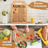 Wedding Gift for Couple Newlyweds 2024 - Bridal Shower Gifts Engagement Gifts for Couple, Wedding Kitchen Cutting Board, Bride to Be Gifts Mr and ...
