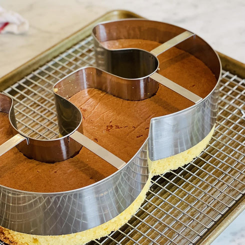 Ateco Extra Large Number 4 Cake Cutter...