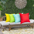 Pack of 2 Outdoor Waterproof Throw Pillow Covers Durable Vibrant Decorative Outdoor Pillows Cushion Case Pillow Shell for Patio Couch, Tent, Sunbr...
