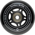 Flux 2 76mm RipStik Wheels 85A for Ripsurf Caster Board, RipStik Wave Board, or Crazy Cart Wheels Replacement, 2 Pack with Bearings...