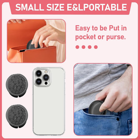 4PCS Portable Medicine Pills Case Small Pill Box Cute Medicine Case Compact Portable Pocket Purse Storage Container Earplug Bag Round Holder Bottl...