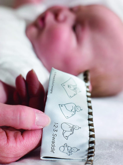 SwaddleDesigns Large Receiving Blanket, Ultimate Swaddle for Baby Boys, Girls, Softest US Cotton Flannel, Best Shower Gift, MADE in USA, Brown Mod...