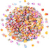 Airssory 3000 Pcs Handmade Polymer Clay Food No-Hole Slice Beads for Jewelry Making DIY Craftings...