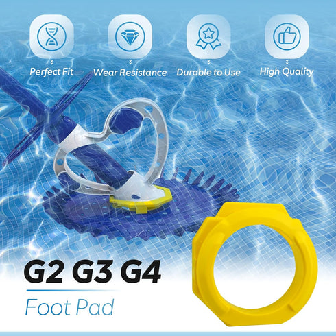 ANTOBLE G2 G3 Pool Cleaner Foot Pad W70327 Replacement Parts for Zodiac Baracuda G2, G3, G3 Pro & G4 Pool Cleaner...